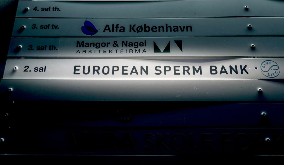 Spermapankki Tanskassa.