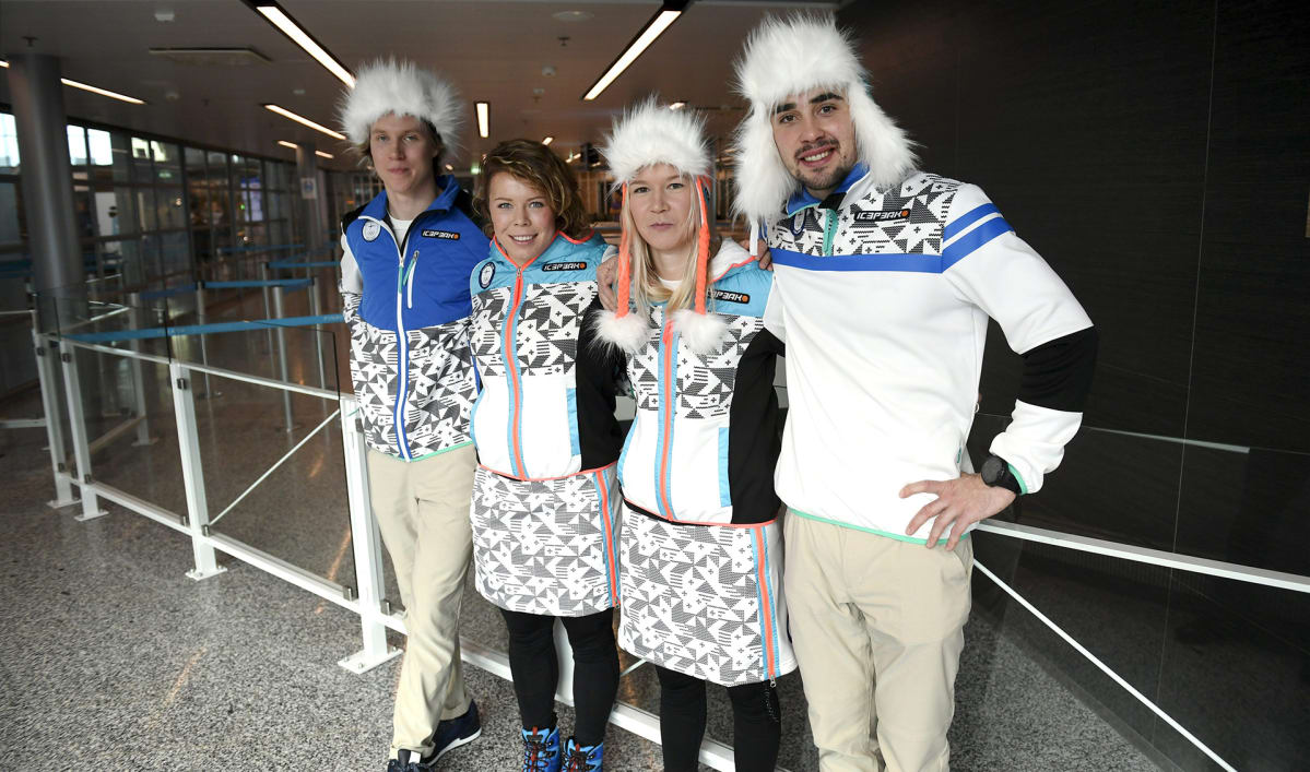 Joona Kangas, Minttu Tuominen, Julia Kykkänen ja Ristomatti Hakola.