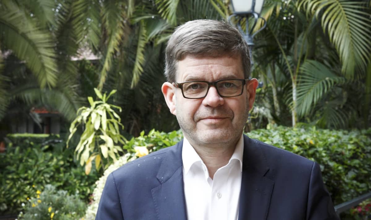Markku Keinänen Nairobissa.
