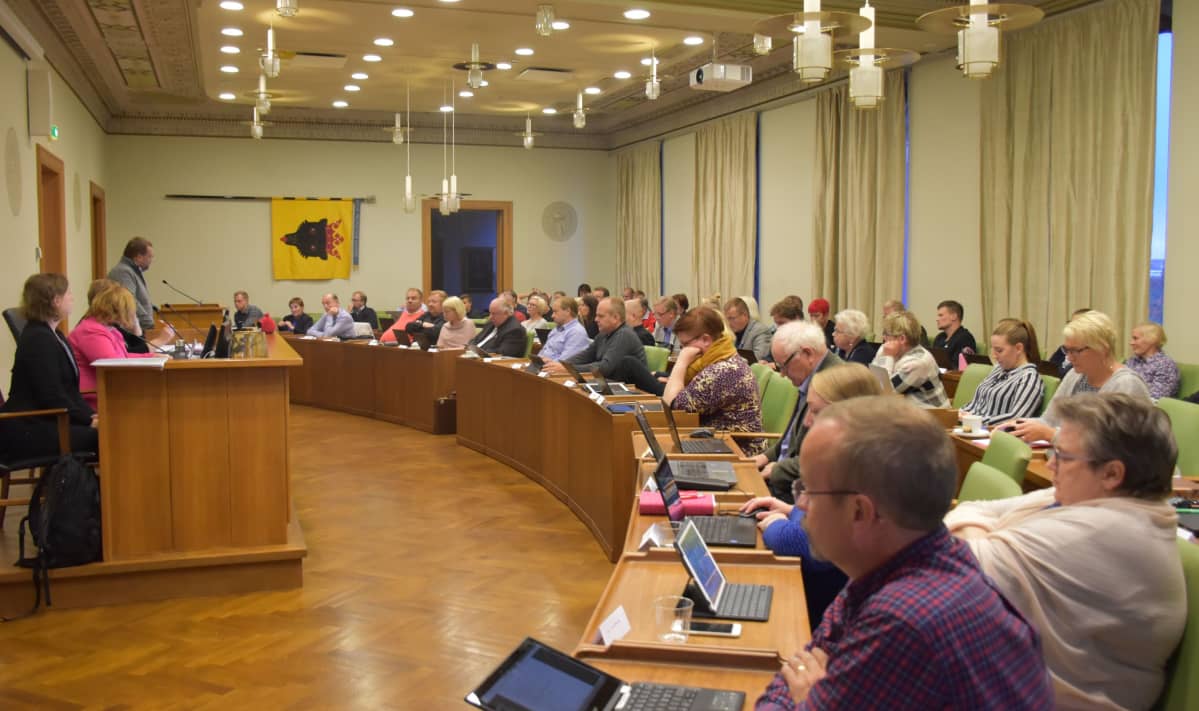 Porin kaupunginvaltuusto kokouksessaan 24.9.2018