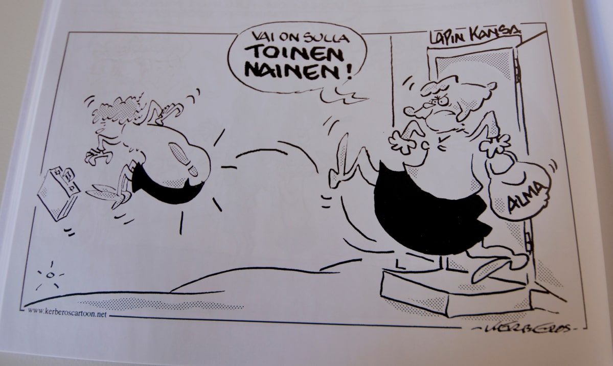pilapiirtäjä Kalevi Laalon, Kerberoksen pilapiirros