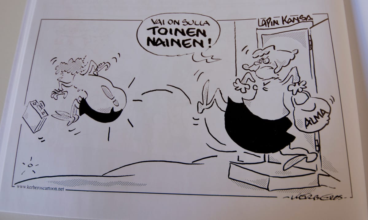 pilapiirtäjä Kalevi Laalon, Kerberoksen pilapiirros