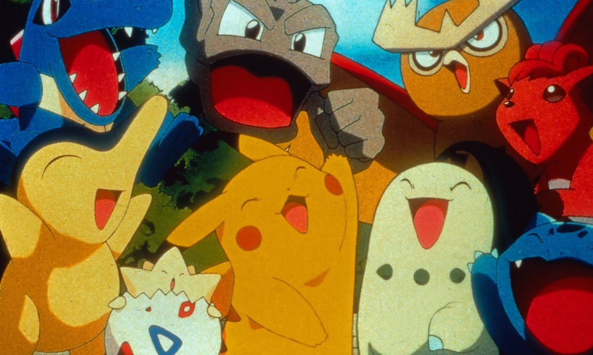 Pokémon-hahmoja.