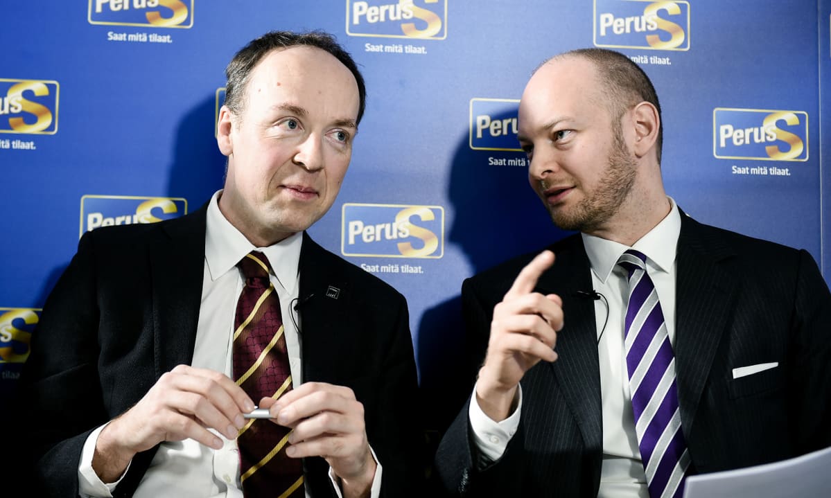 Jussi Halla-aho ja Sampo Terho