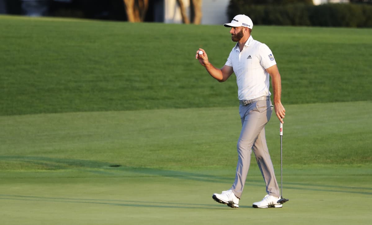 Dustin Johnson.