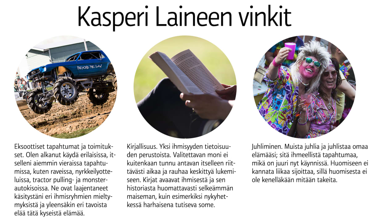 Kasperi Laineen vinkit