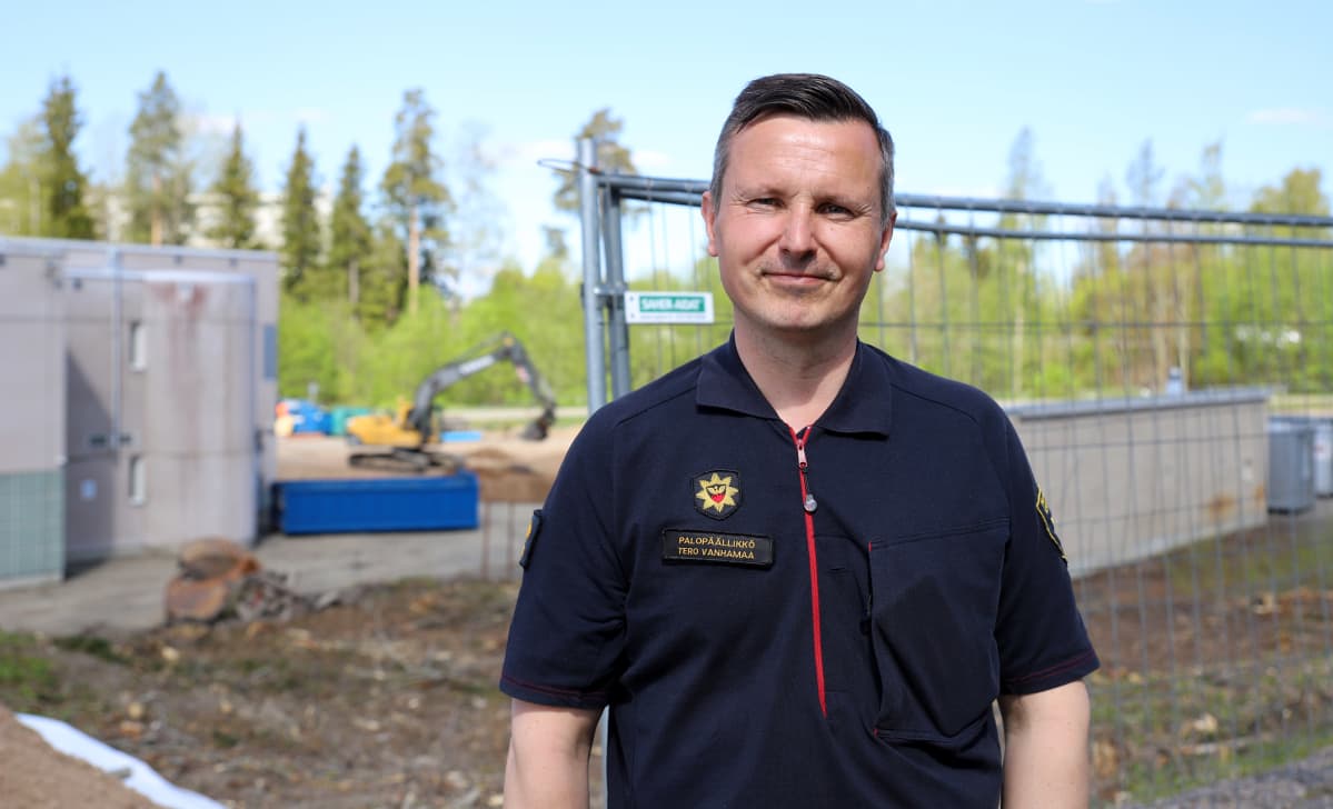 palopäällikkö Tero Vanhamaa