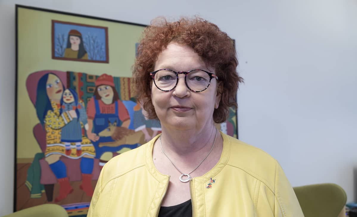 Ensi ja turvakotien liiton pääsihteeri Riitta Särkelä.