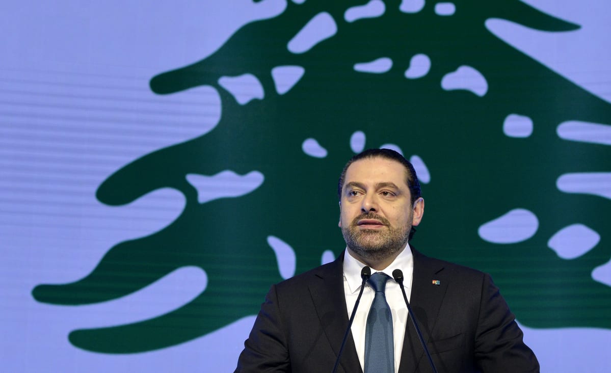 Libanon pääministeri Saad al-Hariri