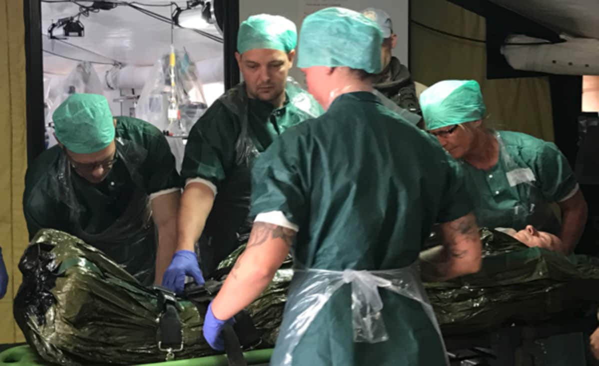 Kirurgi Ville Vänni YK-operaatiossa Malissa