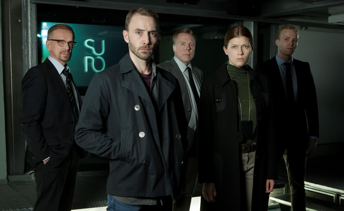 Jukka Puotila, Samuli Vauramo, Juha Kukkonen, Saara Kotkaniemi ja Jon-Jon Geitel.