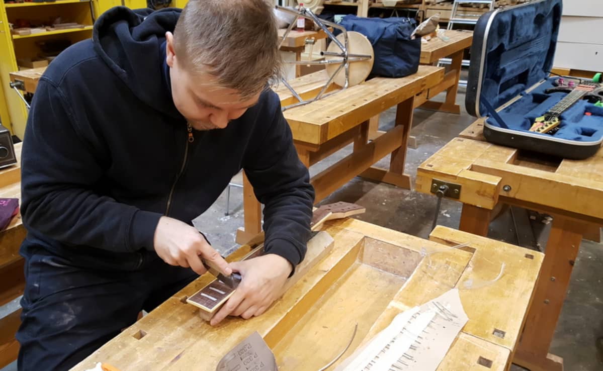 samu pätilä kitarakurssilla