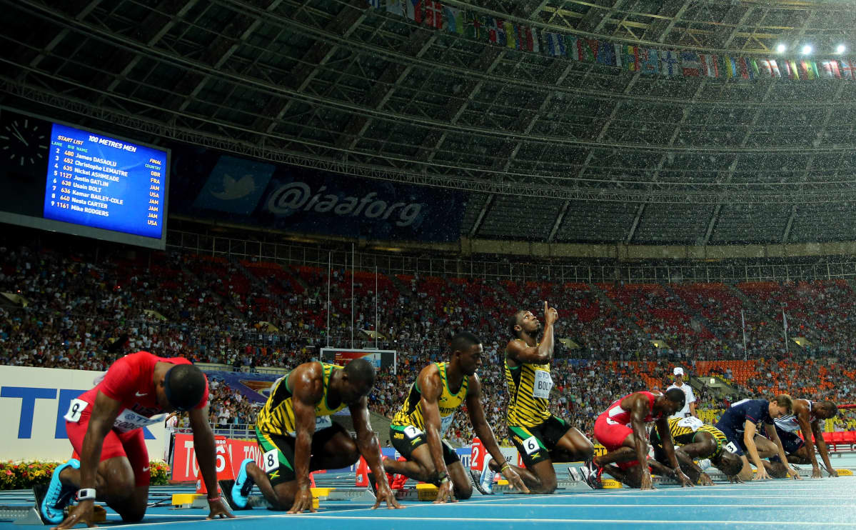 Vesa Artman toimi lähettäjänä miesten sadan metrin MM-finaalissa Moskovassa 2013. Finaalissa voiton vei Jamaikan Usain Bolt, joka reagoi Artmanin starttipyssyn paukkuun 0,163 sekunnissa. Vaikka kyse oli finaalin kolmanneksi huonoimmasta reaktioajasta, Bolt juoksi silti mestariksi ajalla 9,77.
