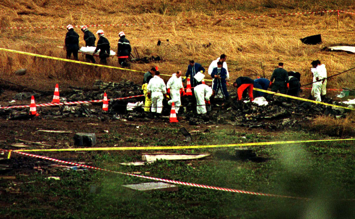 Concorde-lentokone putosi maahan vain hieman nousun jälkeen Pariisin lähistöllä heinäkuussa 2000.