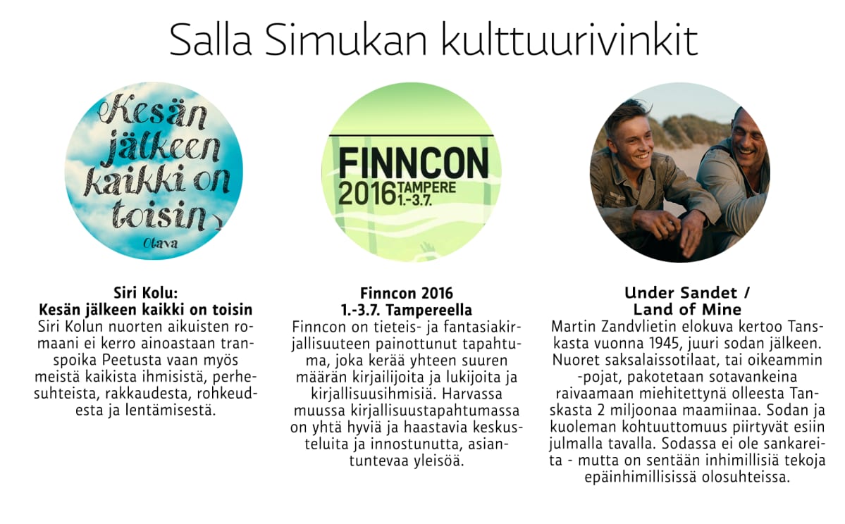 Graaffi kulttuurivinkit