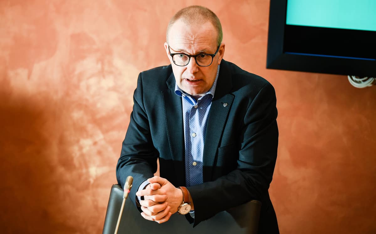 SAK:n puheenjohtaja Jarkko Eloranta.