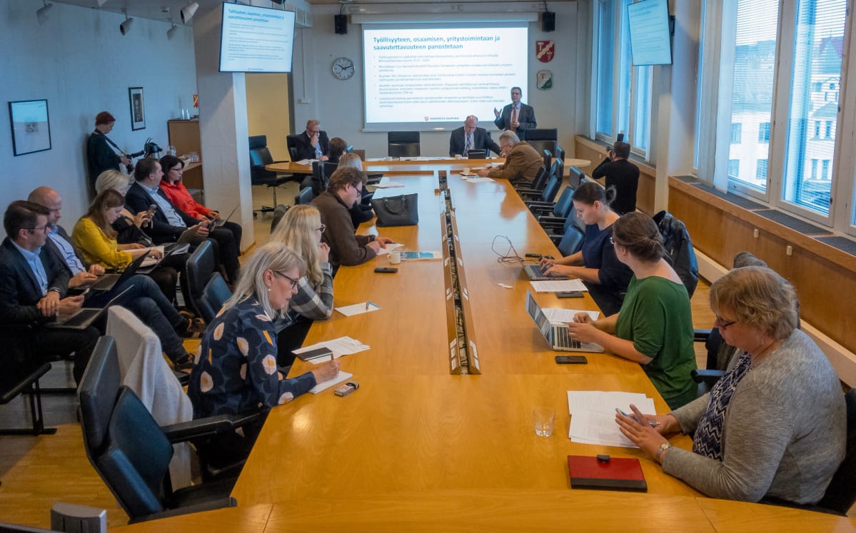 Tampereen budjetti-info