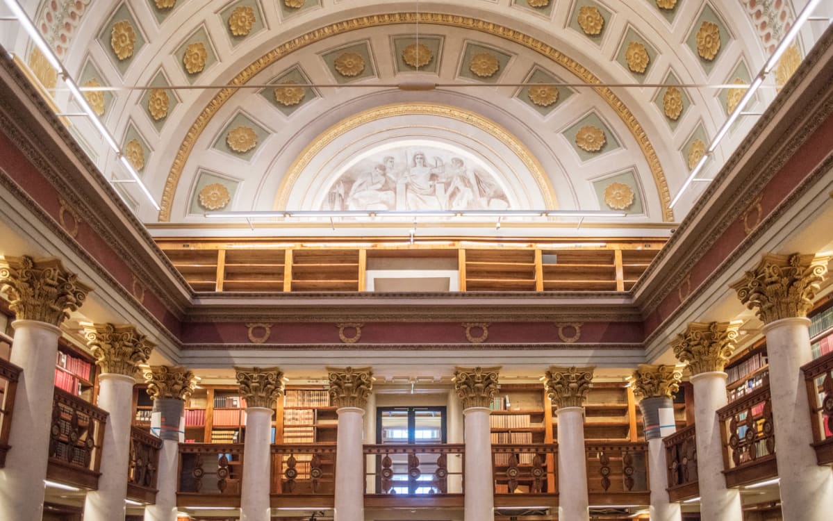 Remontoitu kansalliskirjasto