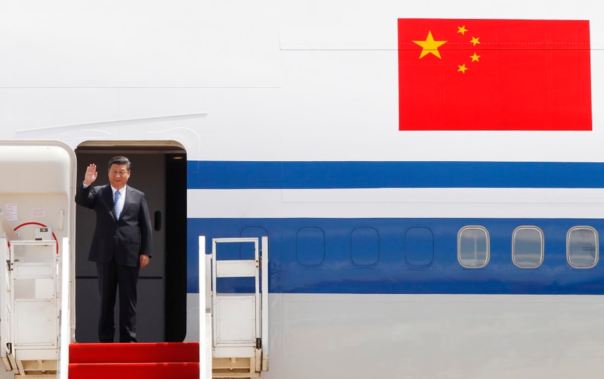 Kiinan presidentti Xi Jinping saapuu tiistaina illalla Suomeen. Kuvassa Xi vieraili Kambodžassa lokakuussa 2016.