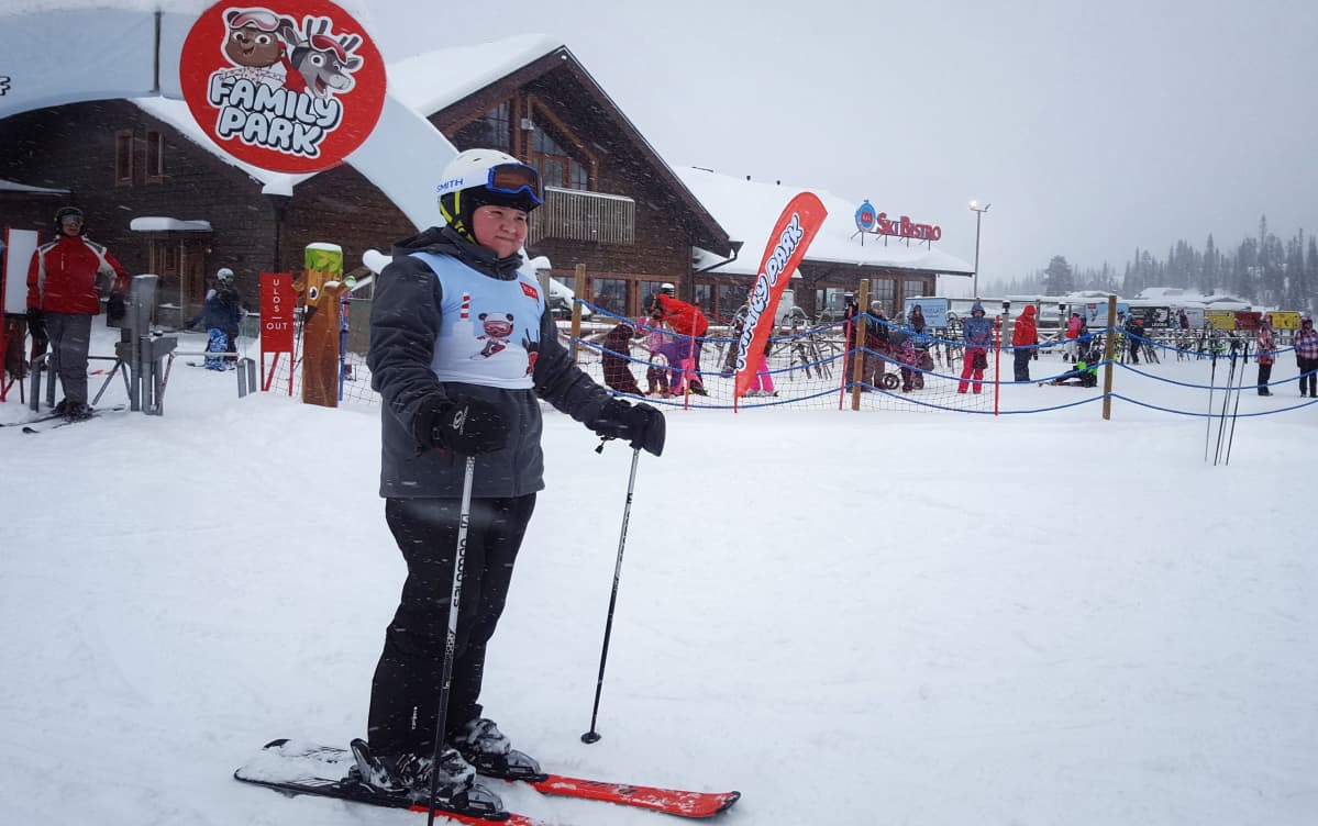 Anssi Kulmala, Mynämäki. Rukan Hiihtokoulussa 2019.