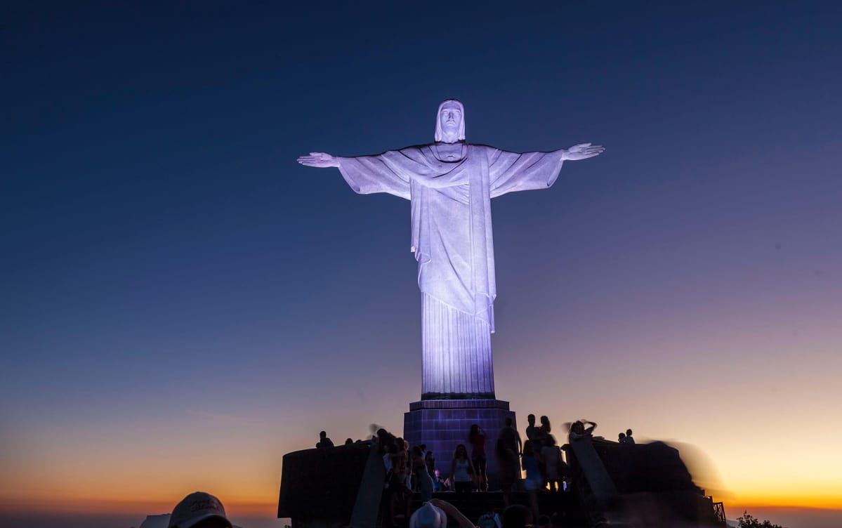 Kristus-patsas Rio de Janeirossa.