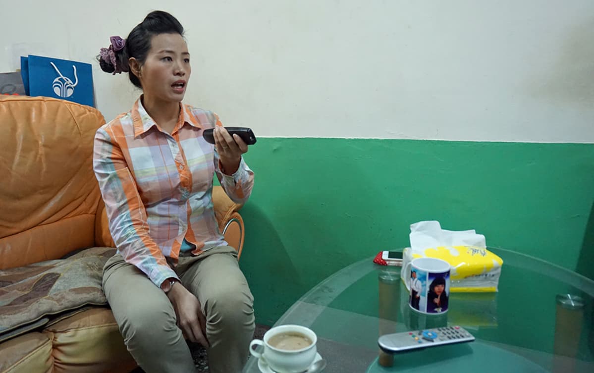 Taipei_kiinalainen_vaimo_Wang_Youfeng_olkkarissa