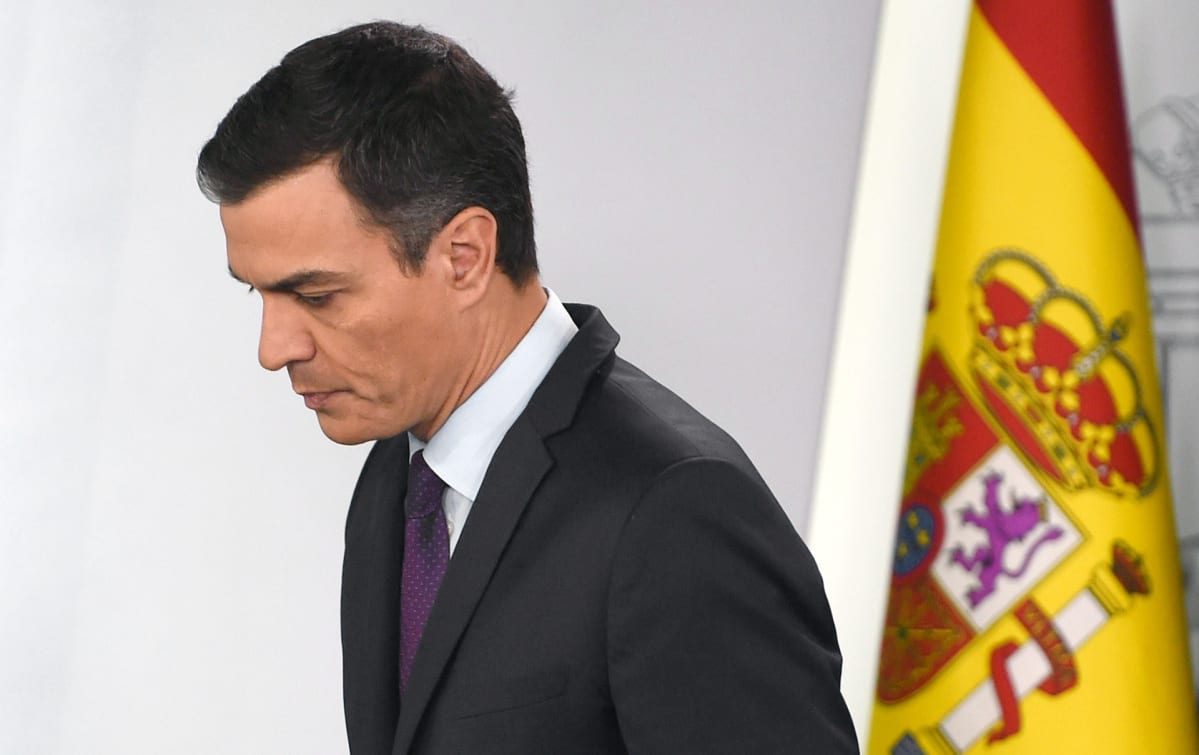 Pääministeri Pedro Sánchez tarvitsee kaikesta huolimatta Katalonian apua.