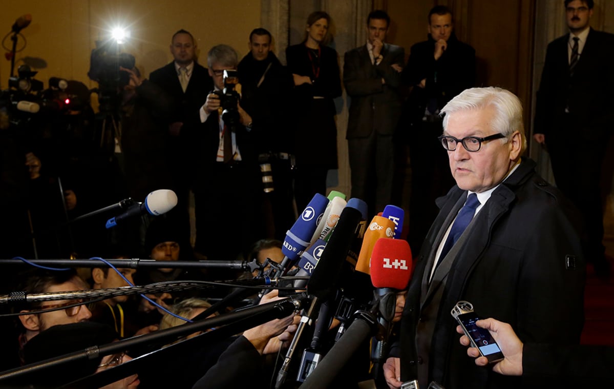 Saksan ulkoministeri Frank-Walter Steinmeier.