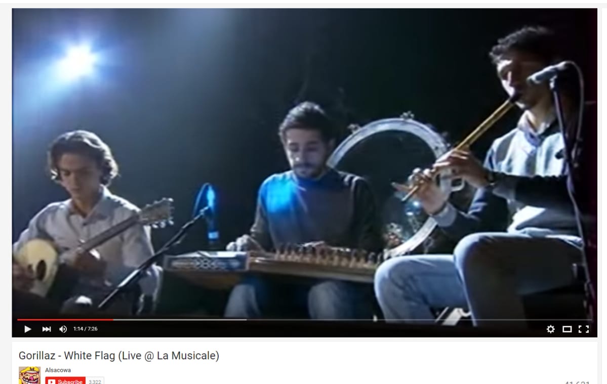 Syyrian kansallinen arabimusiikin orkesteri.