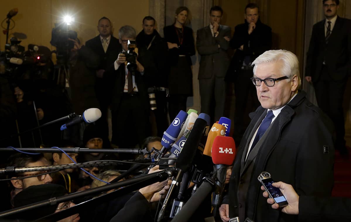Saksan ulkoministeri Frank-Walter Steinmeier.