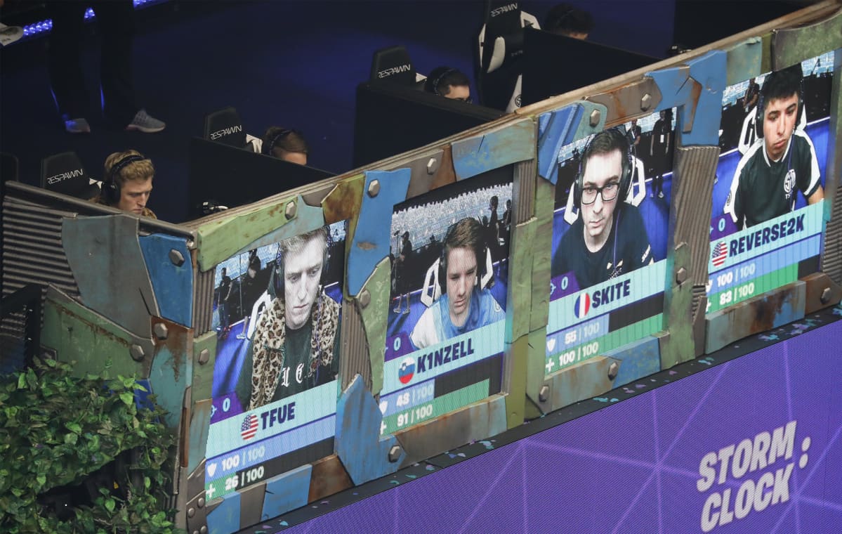 Fortniten pelaajia