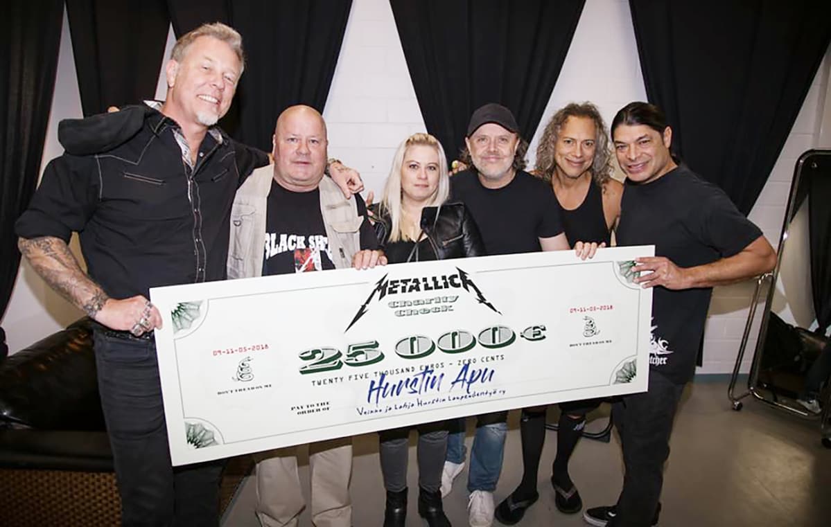 Metallica ja shekki