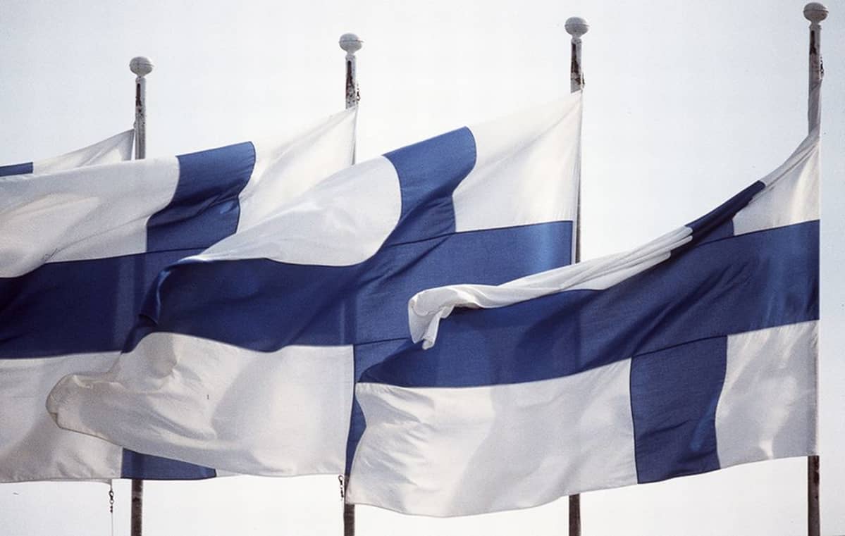 Suomen lippuja