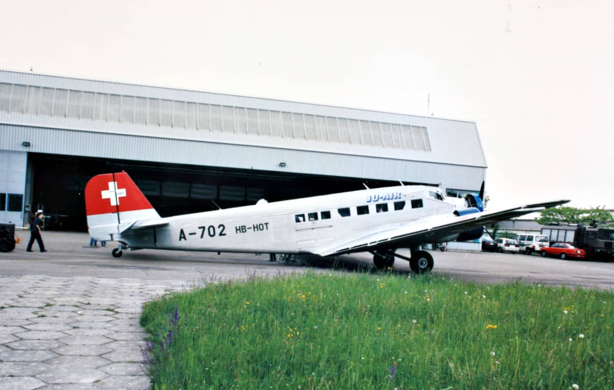 Ju-Airin Junkers kone.