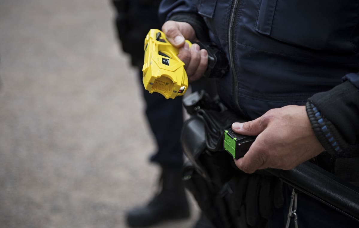 Poliisin etälamautin.
