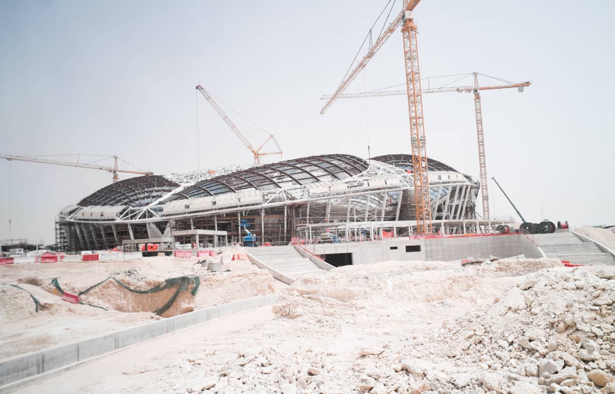 Qatar rakennustyöt
