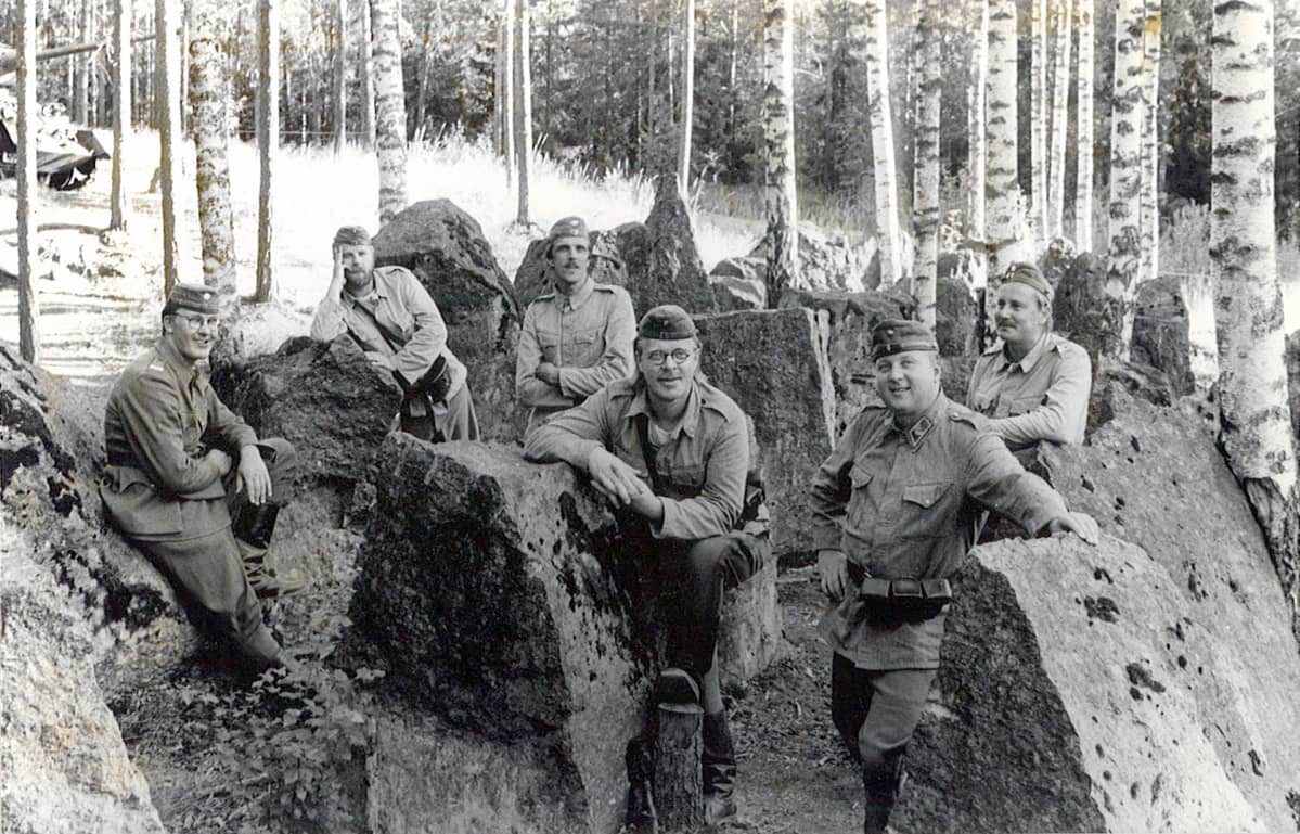 Korsuorkesteri Salpalinjalla vuonna 1994