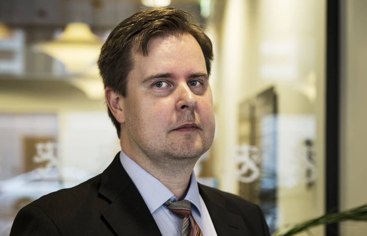 Osastopäällikkö Jani Pitkäniemi.