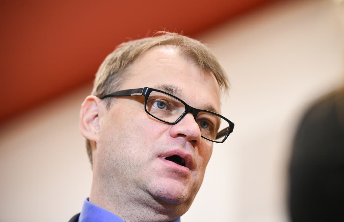 Pääministeri Juha Sipilä (kesk.).