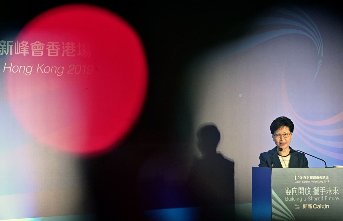 Carrie Lam.