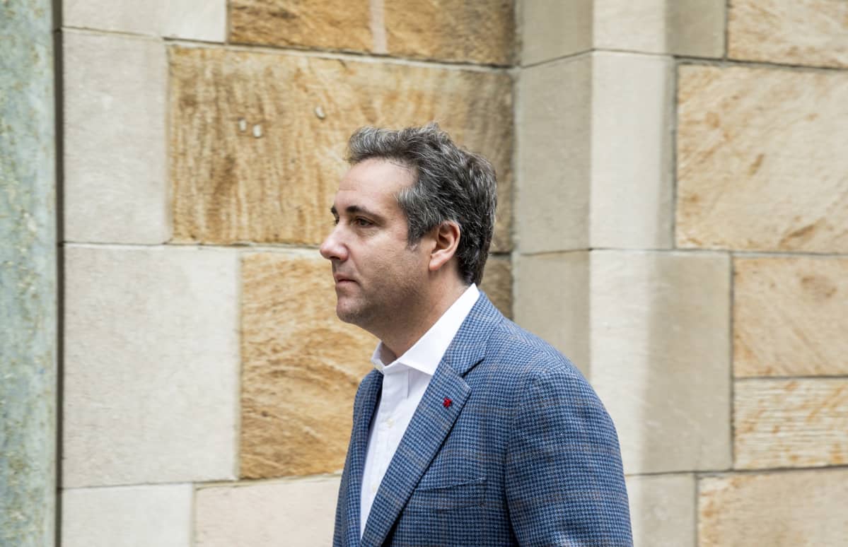 Trumpin entinen asianajaja Michael Cohen.