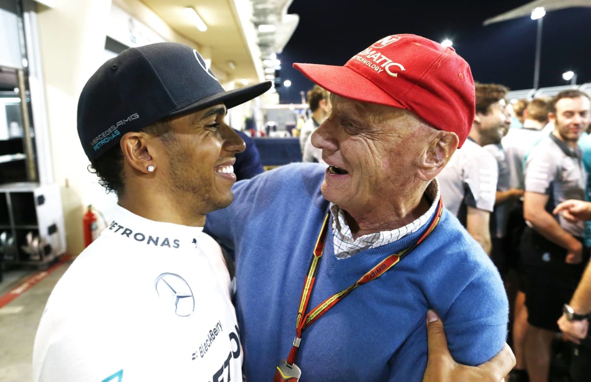 Lewis Hamilton Niki Lauda