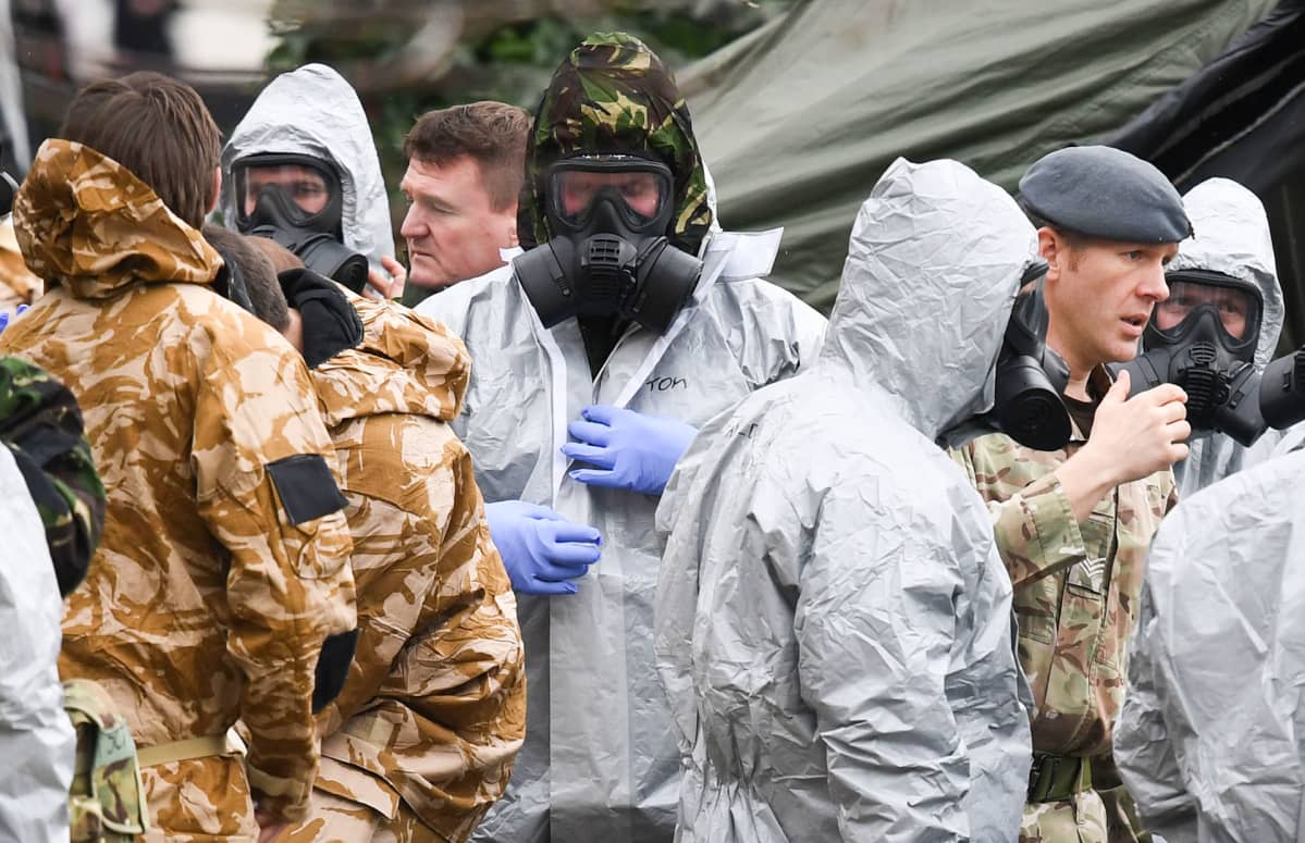 Julia ja Sergei Skripal altistuivat hermomyrkylle vajaa kaksi viikkoa sitten Etelä-Englannissa Salisburyssa.