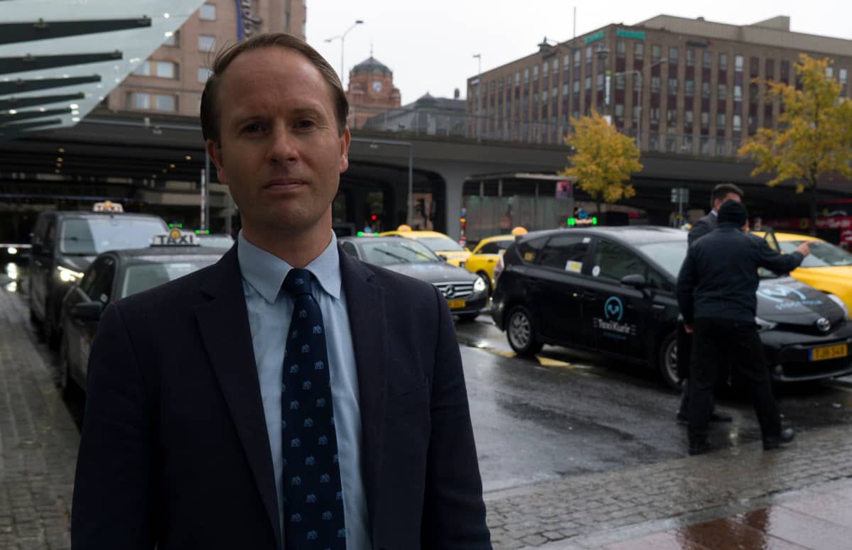 Työmarkkina-asiantuntija Edward Hamilton, elinkeinoelämän keskusjärjestö Svenskt Näringsliv, Tukholma 2.10.2019