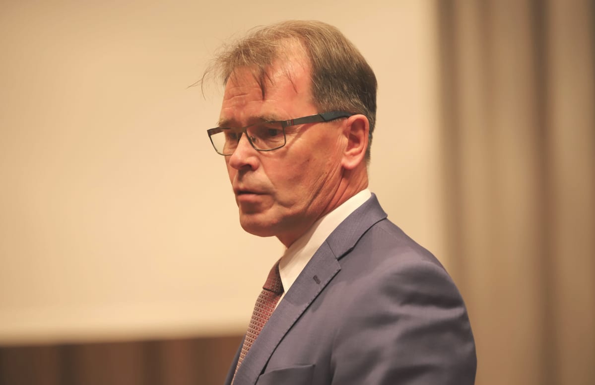 Satakunnan sairaanhoitopiirin johtaja Ermo Haavisto. Satasairaala.