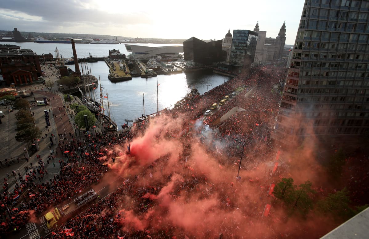 Liverpool, paraati UCL-voiton kunniaksi 2019