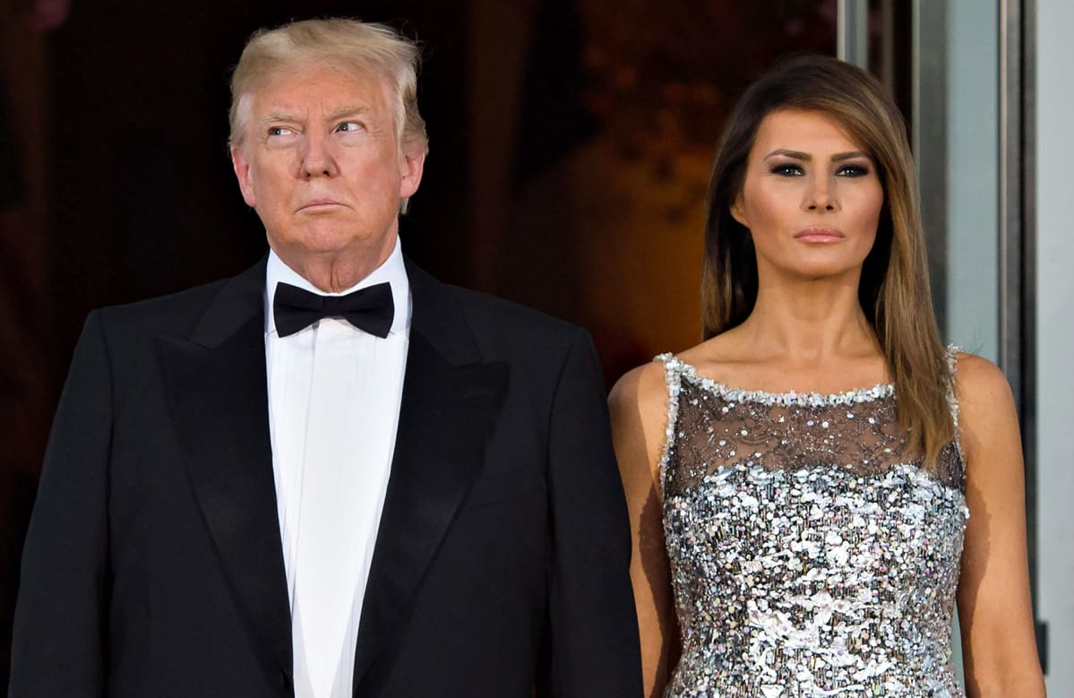 Donald Trump ja Melania Trump.