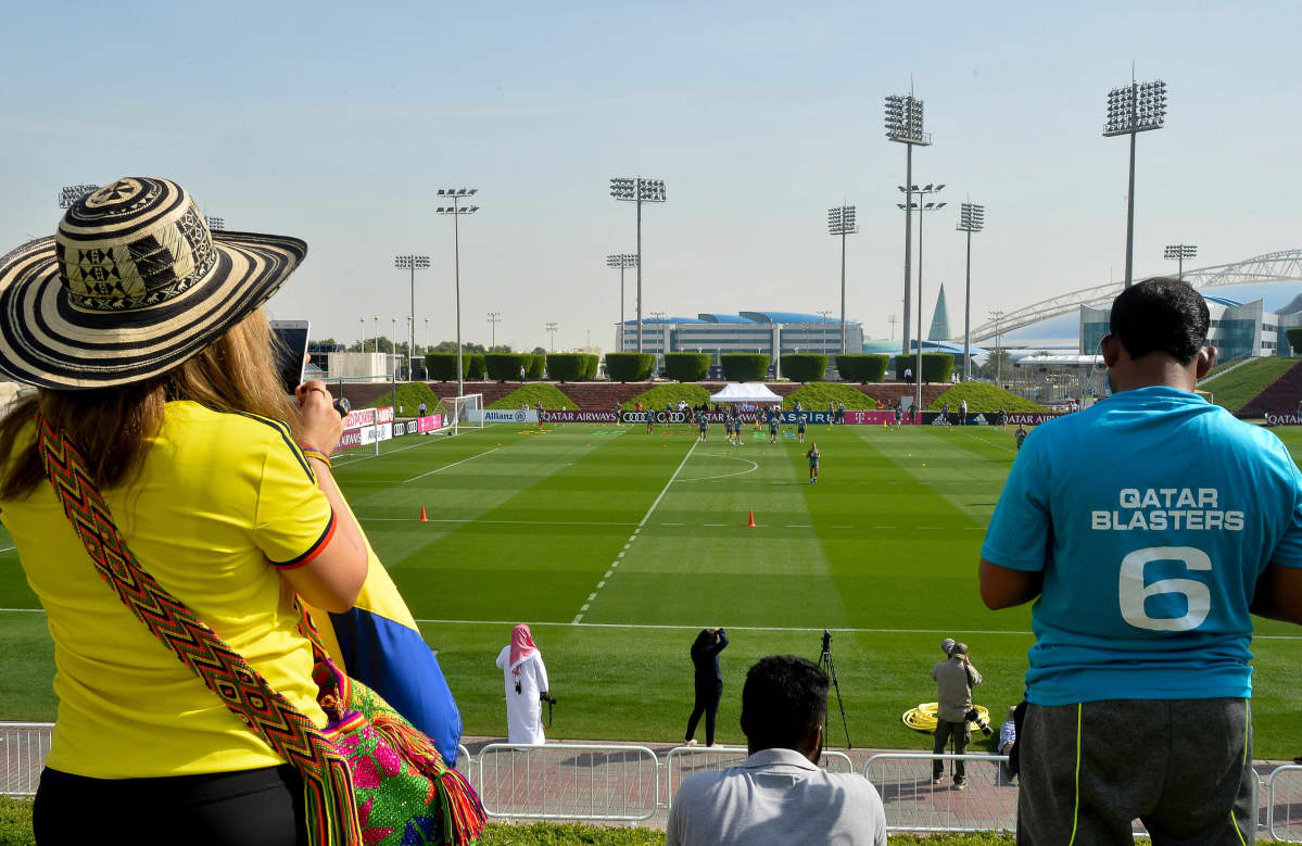 Näissä olosuhteissa Bayern München harjoittelee Qatarissa
