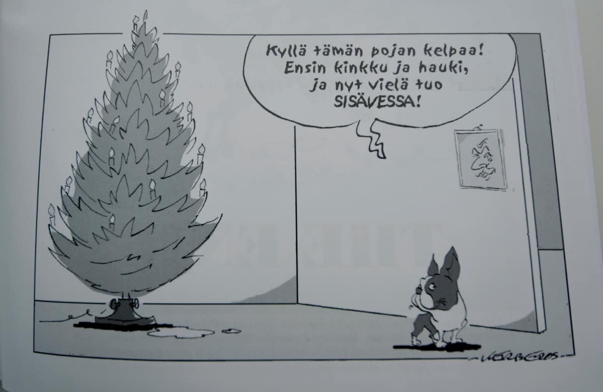 pilapiirtäjä Kalevi Laalon, Kerberoksen pilapiirros