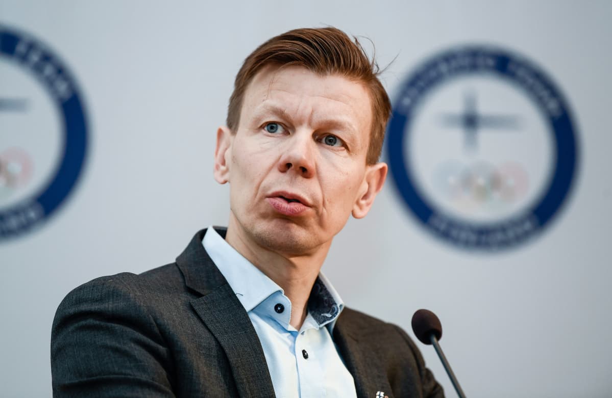 Suomen Olympiakomitean toimitusjohtaja Mikko Salonen